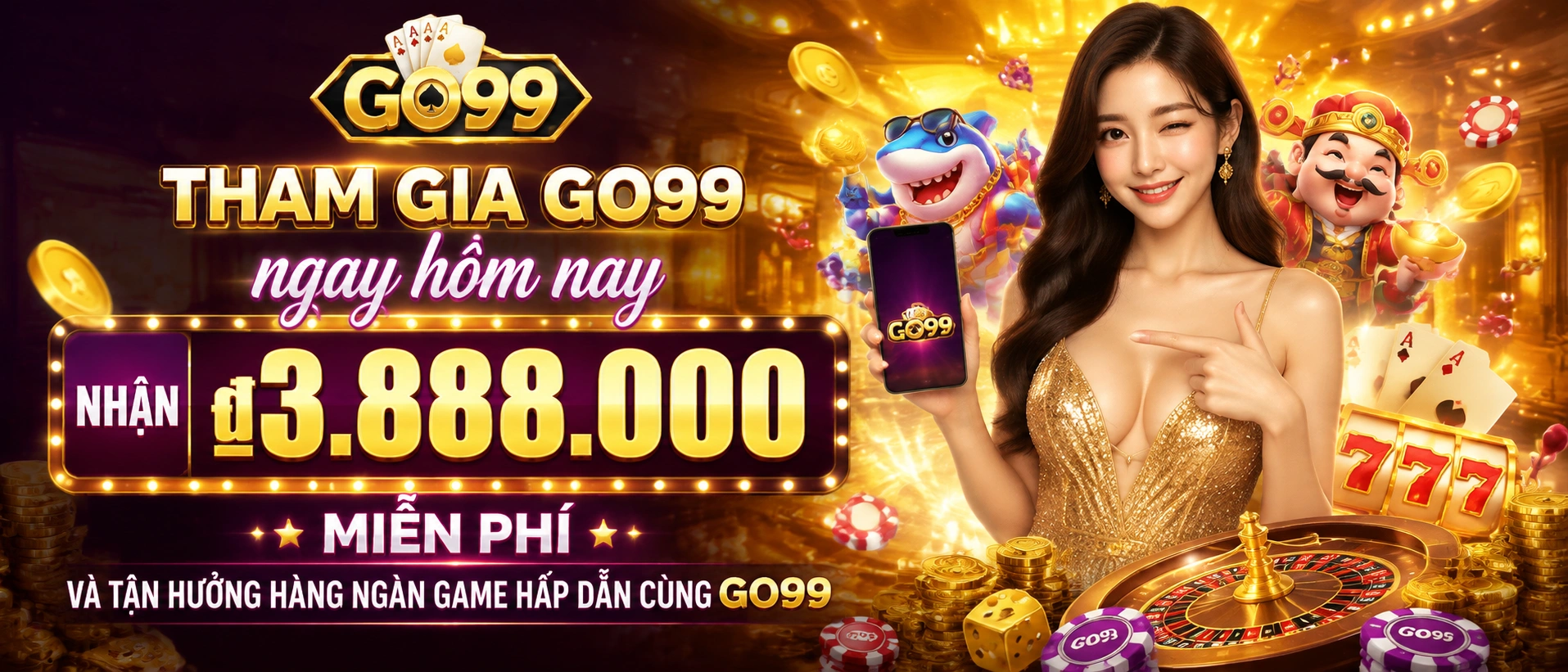 Bàn casino trực tuyến GO99