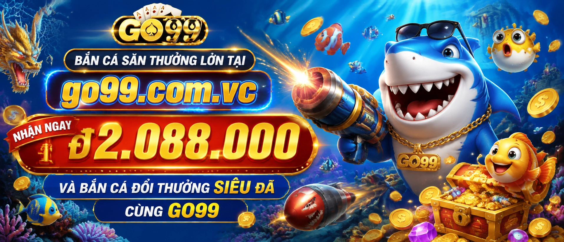 GO99 Bắn Cá mobile web tối ưu tốc độ tải