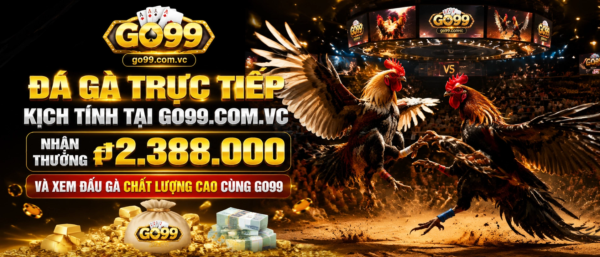 Đá Gà Cựa Sắt GO99