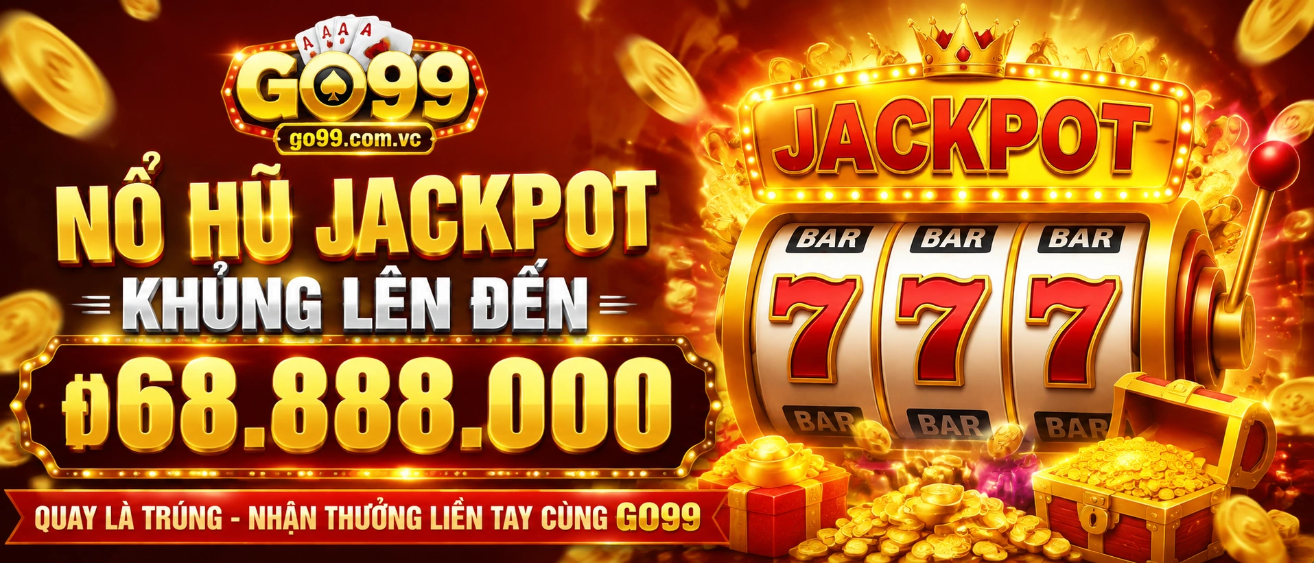GO99 Nổ Hũ cổ điển với giao diện quay thưởng